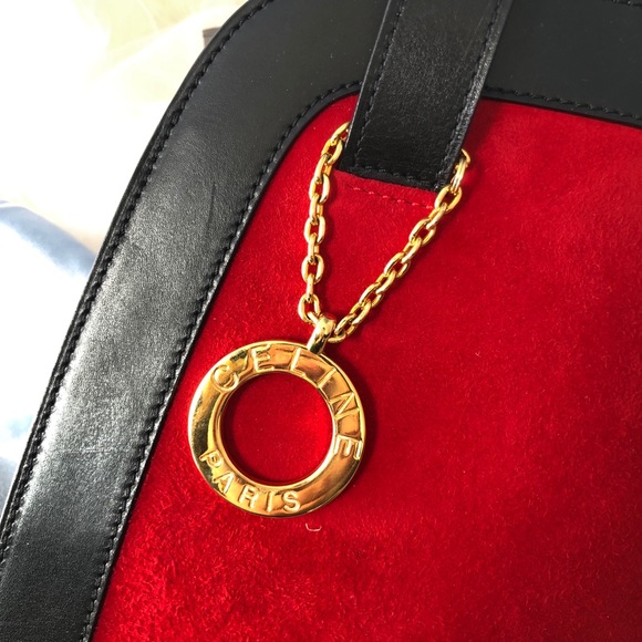 100% Authentic Celine Vintage circle clasp - Picture 2 of 16